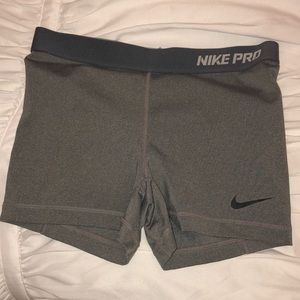 Nike pro spandex shorts